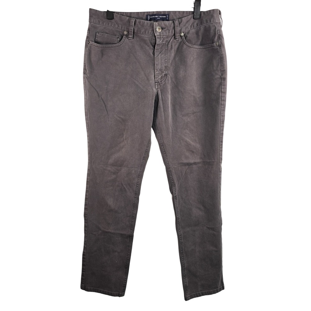 Everlane Uniform Jeans Pants Slim Fit Men's 32x30 Gray
